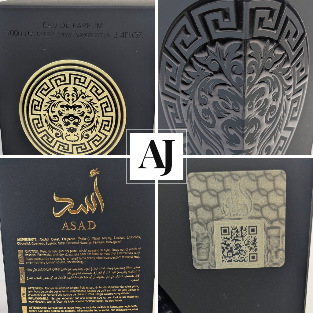 ASAD 3.4Oz EDP MEN PERFUME