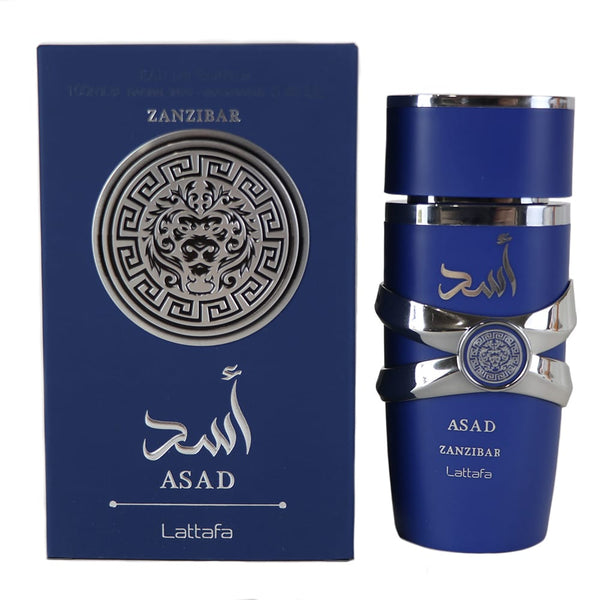 ASAD ZANZIBAR 3.4oz EDP MEN  PERFUME
