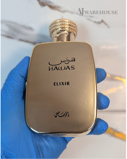 RASASI HAWAS ELIXIR 3.4oz EDP PERFUME