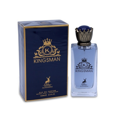 MAISON ALHAMBRA KINGSMAN 3.4oz EDP MEN PERFUME
