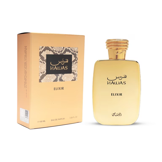 RASASI HAWAS ELIXIR 3.4oz EDP PERFUME